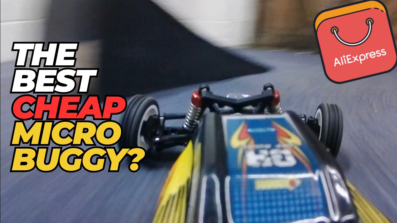 INSANE Micro RC Buggy! | 1/28th Scale RC Buggy That RIPS! | Unboxing & Bash Test