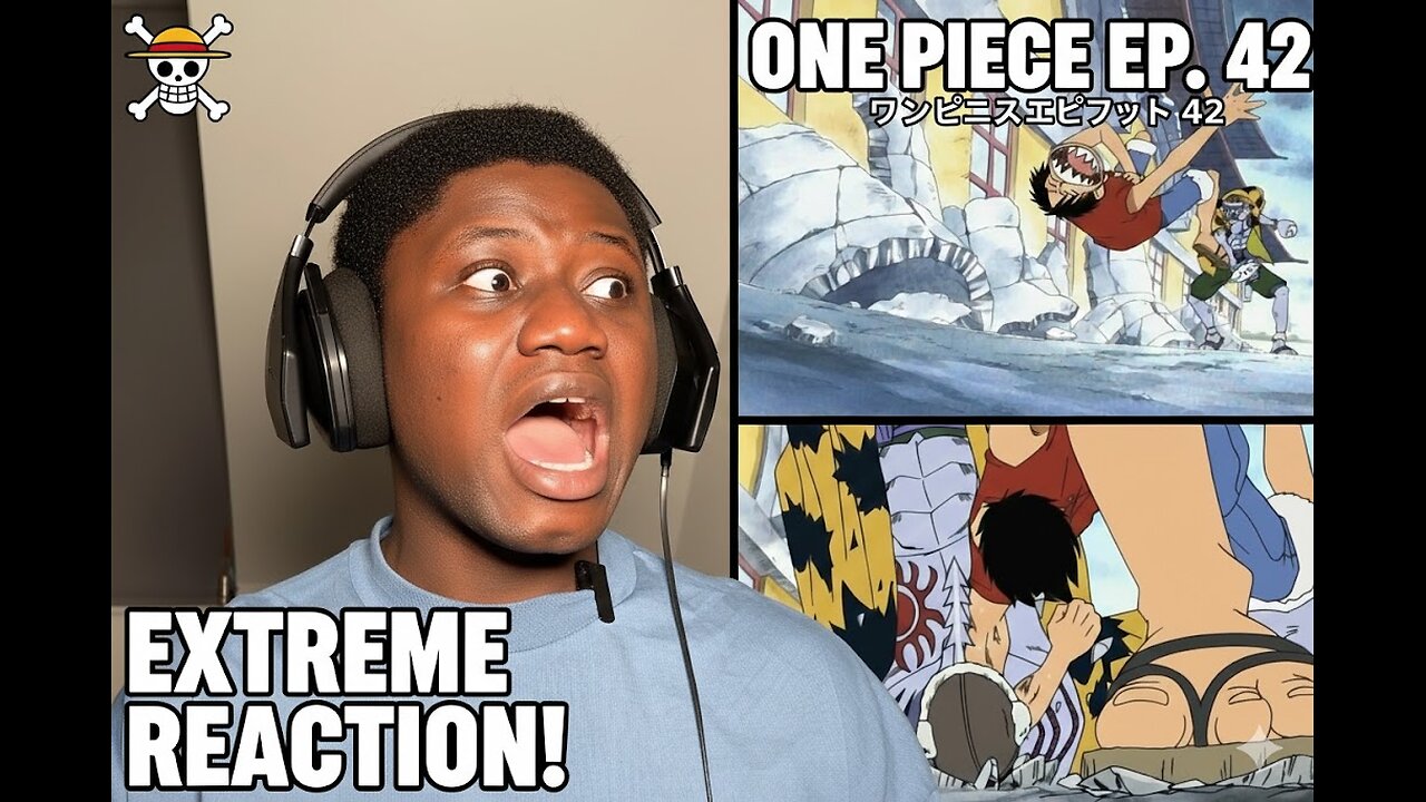 One Piece Episode 42 | Full Strength Luffy! A New Side | Reaction