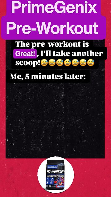 Best Pre-Workout Formula PrimeGenix