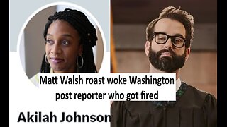 Matt Walsh roast Washington post writer who covered social inequality