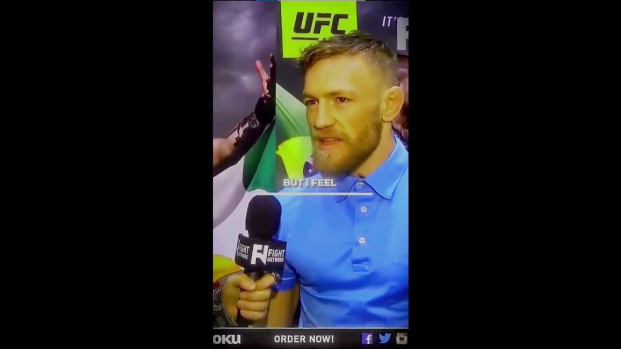 Conor McGregor’s Most Powerful Quote!