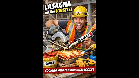 Jobsite Lasagna 🍝👷‍♂️