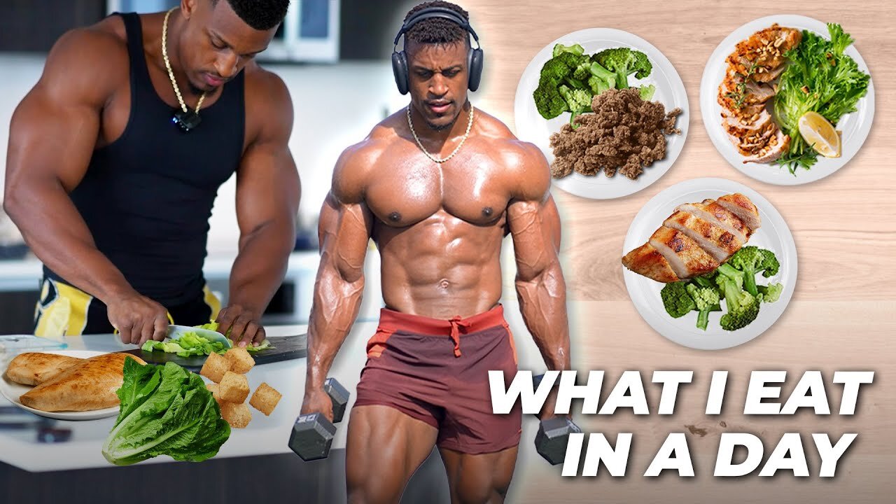 📌Typical What I Eat In A Day To Get Lean | Ashton Hall ✅