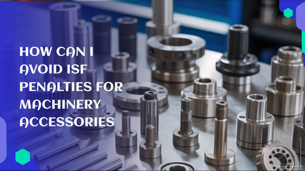 How Can I Avoid ISF Penalties For Machinery Accessories