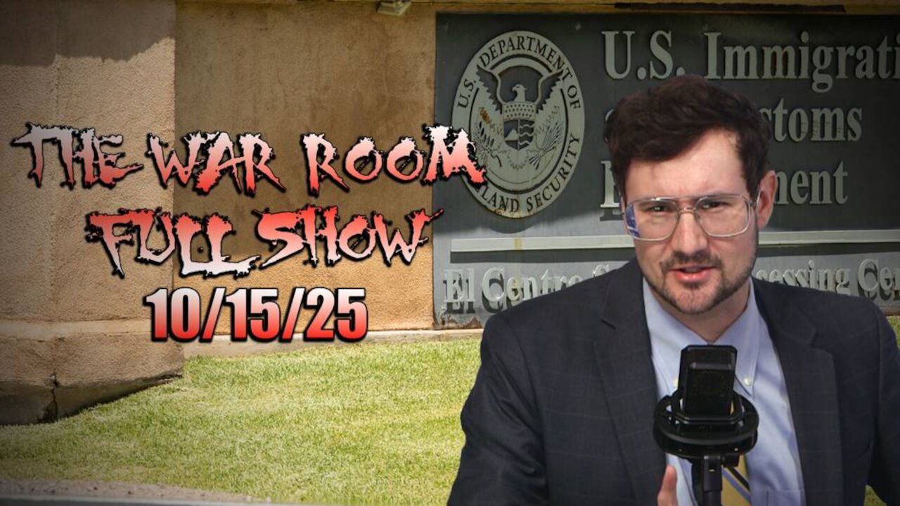 WAR ROOM WITH HARRISON SMITH - 10/15/2025: Blue States Begin Secession, LA County Declares Emergency To Protect Illegals, Top Dems Call For Military To Stage Coup Against Trump! The Second Civil War Has Begun!