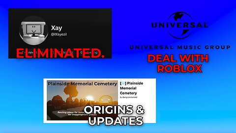 Roblox's Winter Break, IXayeziI GONE, Music Deal & Plainside Cemetery overview
