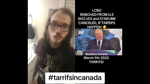 #dougford #tarrifsincanada #tarrifscausecanadatoreact #tarrifwaroncanada #tarrifscostsamericans