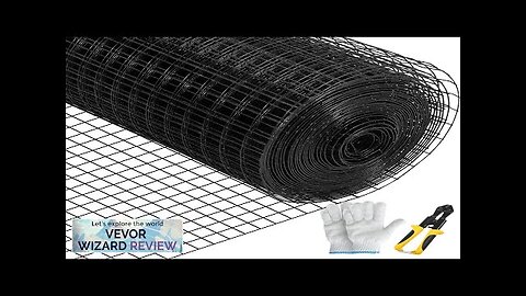 VEVOR Hardware Cloth 36" x 50' & 1"x1" Mesh Size Galvanized Steel Review