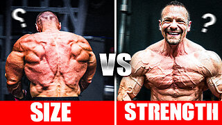 The REAL Difference Between Training For Strength Vs. Size