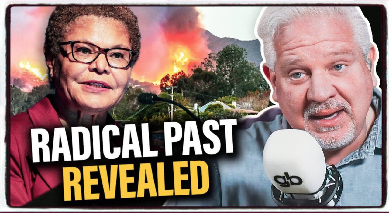 Glenn Beck Exposes LA's Dingbat Mayor Karen Bass's Ties to VIOLENT Radicals She Needs to Be Jailed!