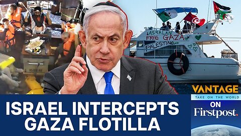 Greta Thunberg on Board as Israel Blocks Gaza Aid Ships | Vantage on Firstpost
