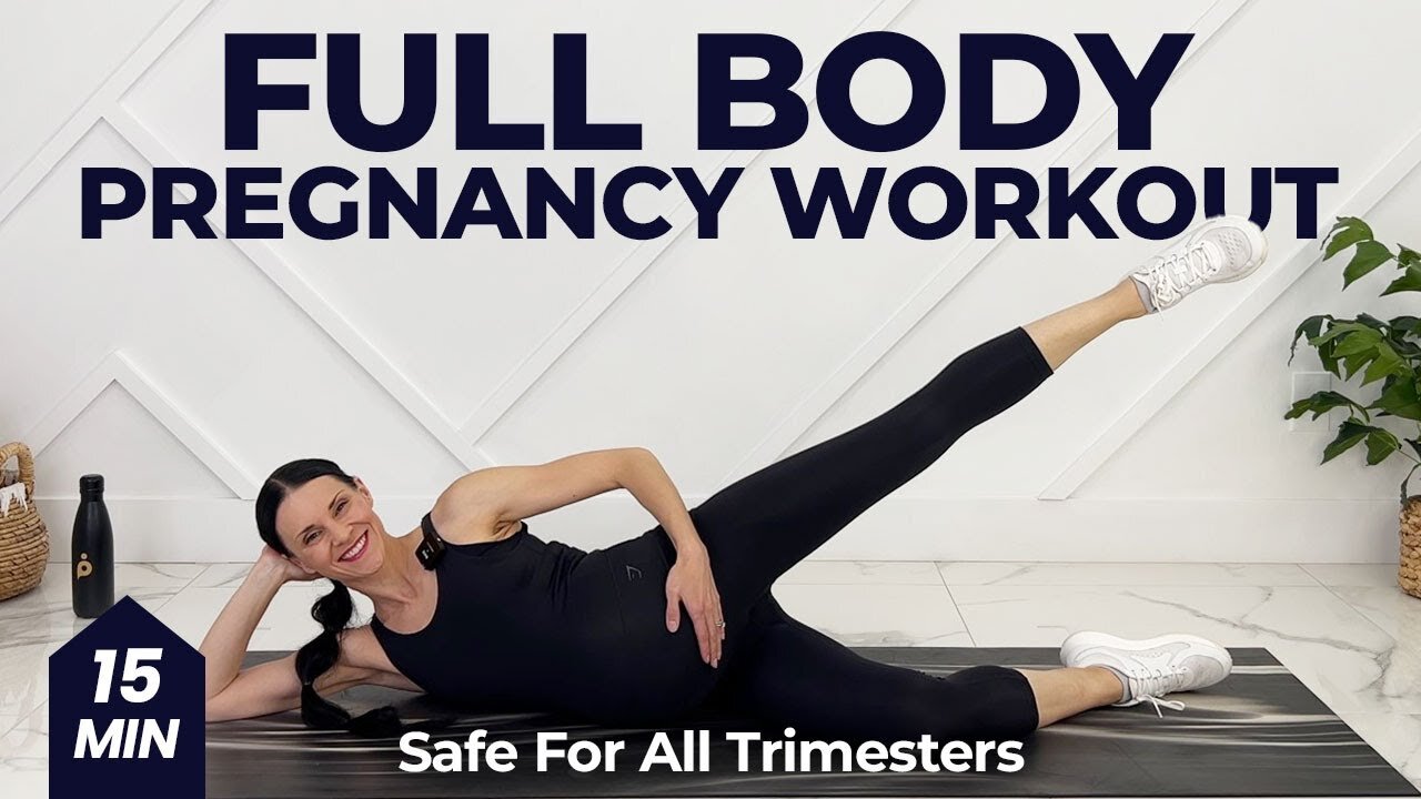 15-Minute Pregnancy Workout // Feel Energized!