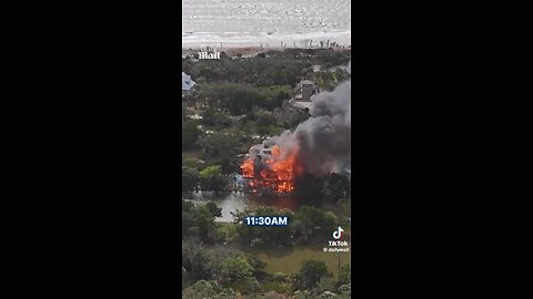 South Carolina judge's home burns down to the ground