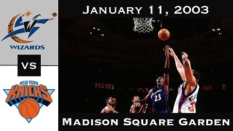 Full Game: Winning Ugly at the Garden | Michael Jordan vs. Knicks (January 11, 2003)