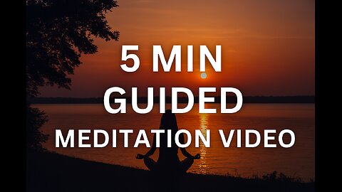 5 Minute guided Waterfall meditation
