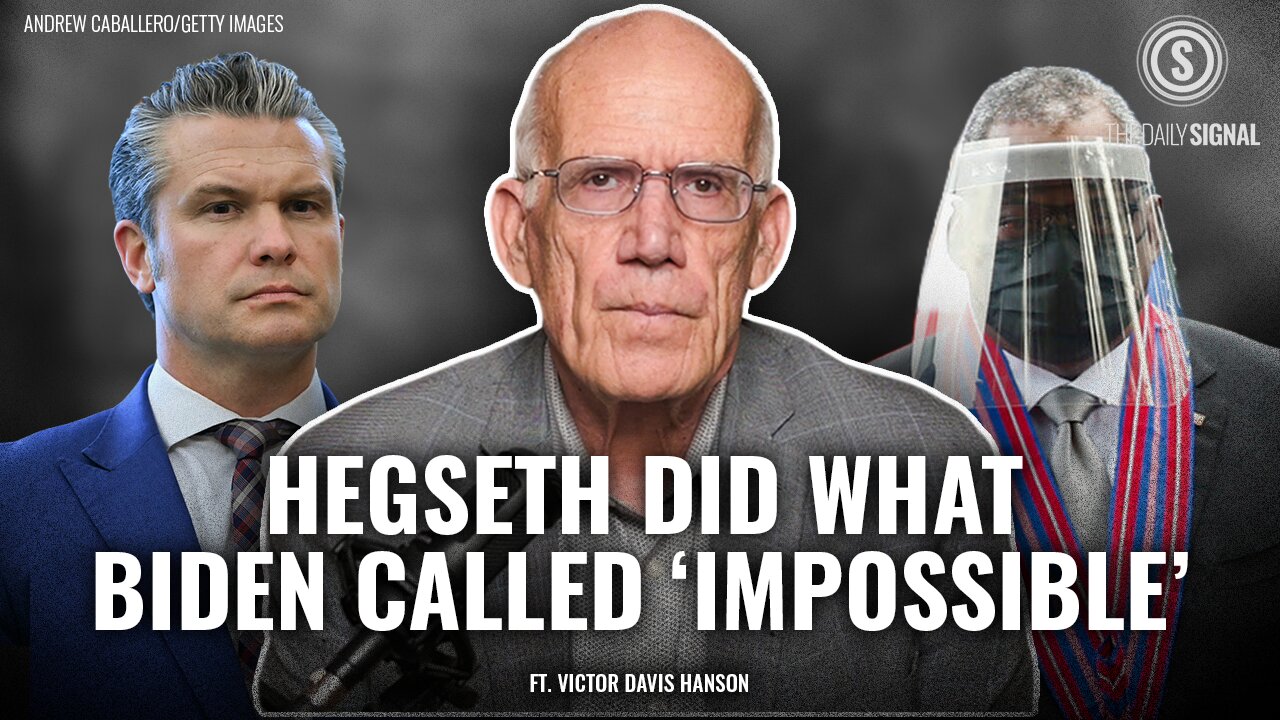 Victor Davis Hanson: Pete Hegseth Delivered the Military Turnaround Washington Said Was Impossible