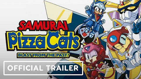 Samurai Pizza Cats - Official Game Reveal Trailer