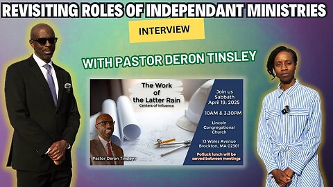 Interview with Pastor Deron Tinsley