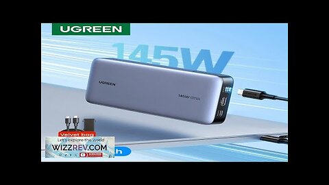 UGreen PB205 145W 90Wh 25000mAh Power Bank External Battery Power Supply Review