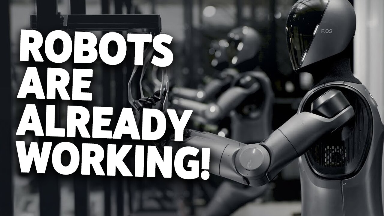 PEOPLE soon without jobs!? ROBOTS ARE ALREADY WORKING! Figure 02