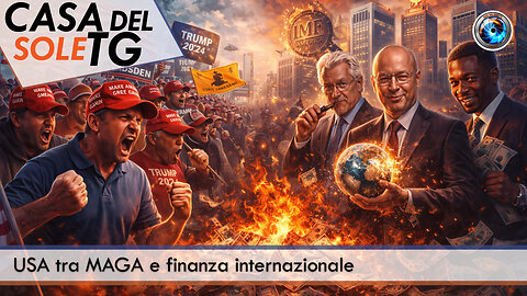 CasaDelSoleTG - 13.01.26 - USA tra MAGA e finanza internazionale