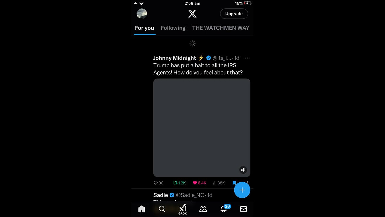 Trump on X