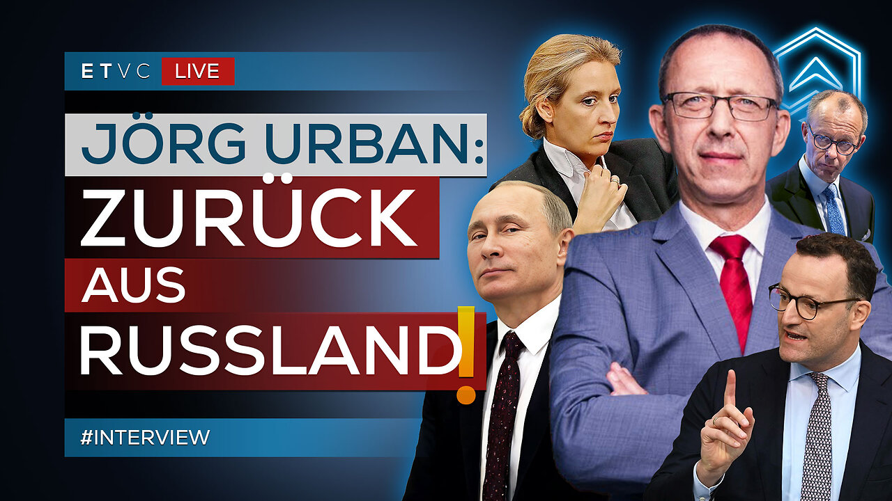 🟥 JÖRG URBAN (AfD): "Russland ist NICHT unser Feind!" | #INTERVIEW