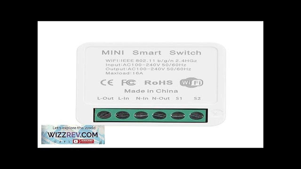 16A Mini Smart Wifi DIY Switch Support 2 Way Control Smart Home Review