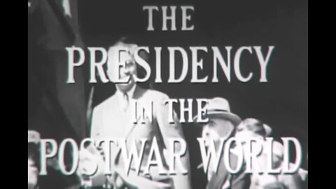 PRESIDENCY IN THE POST WAR YEARS - TRUMAN