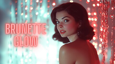 Brunette Glow — The Sparkling Side of Wish She Was Real ✨ | Retro Pop Fusion