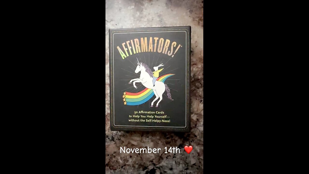 11/14/25 card: story of my life