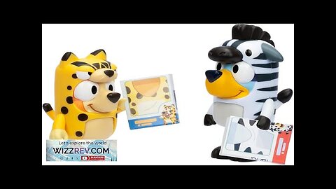 Bluey Figure 2-Pack Animal Costumes 2.5 Inch Figures with Accessories Kids Review