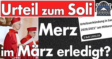 Hammerurteil steht kurz bevor! Ende März ist Merz am Ende? Rückzahlung von 65 Mrd. Steuern droht!