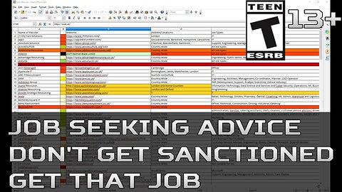 Job Seeking Advice (Whole of UK) Don't get Sanctioned by our own Government!