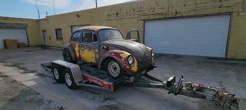 4g63 HX35 swapped 1971 Super Beetle off the trailer