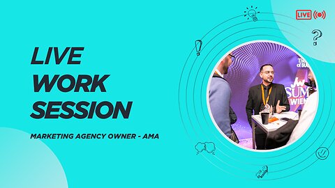 Live Work Session | AMA + Curated Past Content Playing
