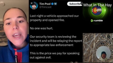 WALZ'S DAUGHTER'S MELTDOWN & SHOTS FIRED by TIM POOLS PROPERTY