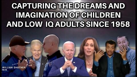 NASA: Capturing the minds of children and low IQ adults since 1958
