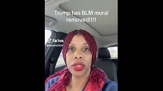 Captioned - Black conservative praised Trump to remove BLM mural