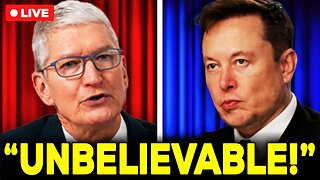 Elon Musk Just HUMILIATED Tim Cook & Apple Is FINISHED!