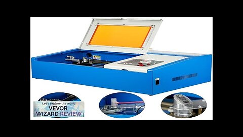 VEVOR Updated 40W CO2 Laser Engraver Engraving Cutting Machine USB 12 x Review