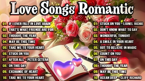 Old Love Songs Romantic - Chicago, Jim Brickman, Cher & Peter Cetera, David Pomeranz,...