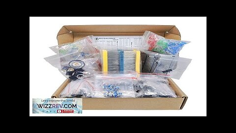 1900PCS Mega Electronic Component Assortment Kit Capacitors Resistors LED Transistors Diodes Review