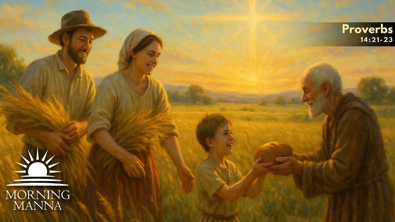 Morning Manna - October 15, 2025 - Proverbs 14:21-23 - The Blessed Work of Mercy and Labor