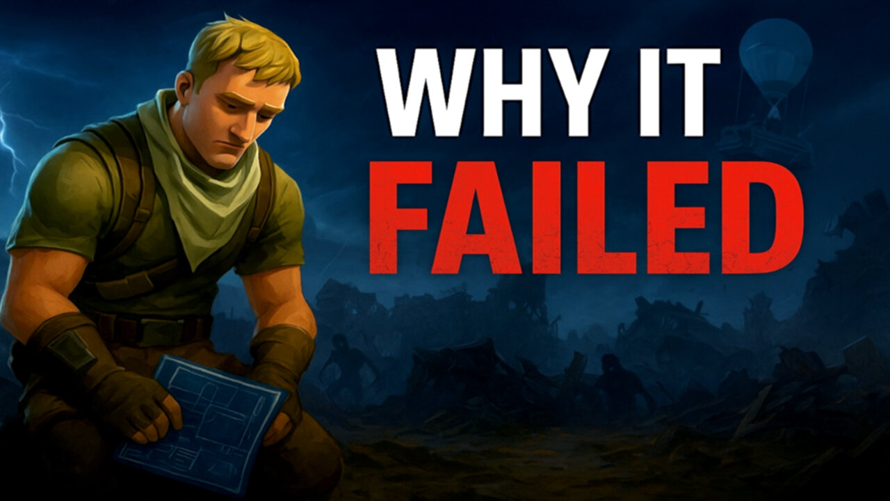 Why Fortnite Save The World Failed