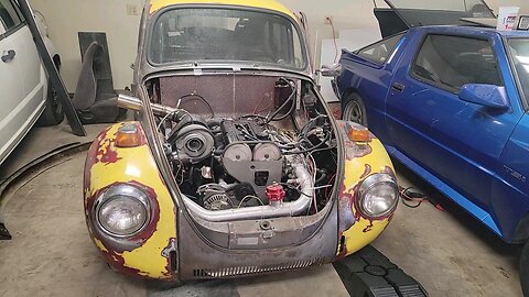 4g63 HX35 swapped 1971 Super Beetle tuned up.