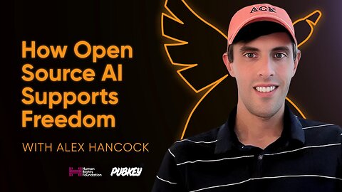 The Fight for Open-Source AI (w/ HRF & Alex Hancock) | Live at PubKey NYC