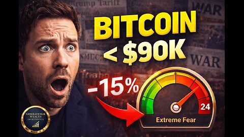 URGENT: Trump Tariffs & War Fears Tank Crypto! (Market Bloodbath Update)