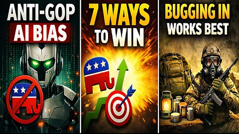 ChatGPT Hates Republicans, the GOP Needs Better Messaging, and Bugging In Makes the Most Sense