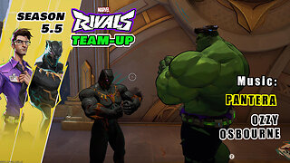 Rivals MVP, Season 5.5 – No 04 • Black Panther & Hulk Team-Up #rivals #marvelrivals #gamingwithmusic